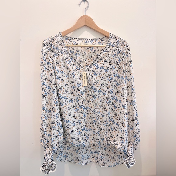 NWT Max Studio Women’s Wrap Shirt - Picture 2 of 10